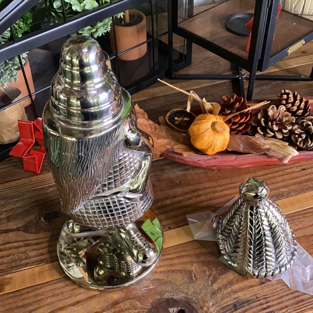 Pottery Barn Gnome Metal Cocktail Shaker 🍸🍹 - Picture 5 of 15